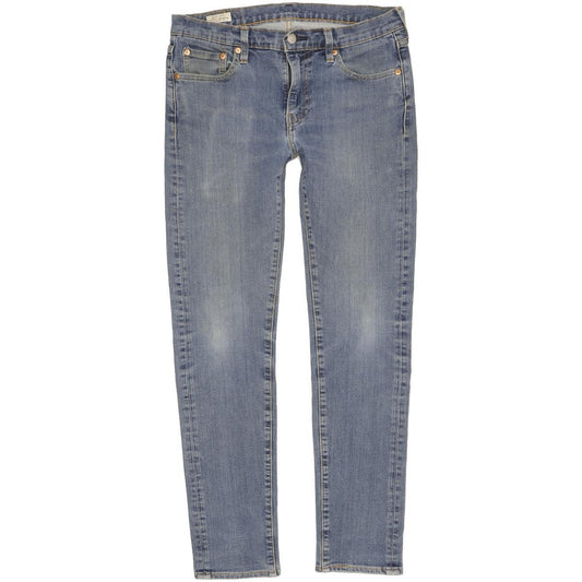Levi's 510 Men Blue Skinny Slim Stretch Jeans W30 L29