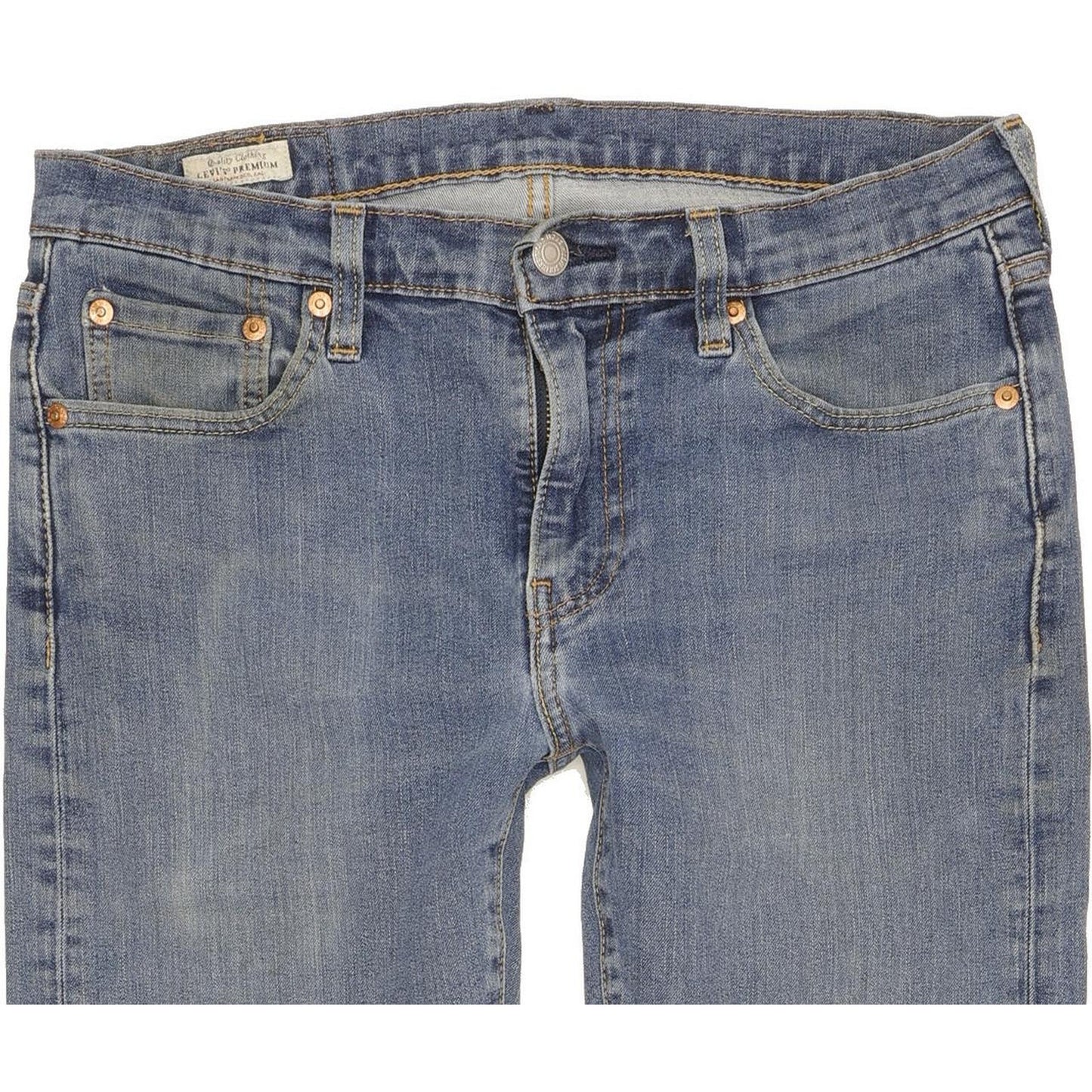 Levi's 510 Men Blue Skinny Slim Stretch Jeans W30 L29