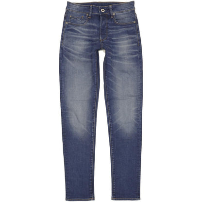 G-Star 3301 Men Blue Straight Slim Stretch Jeans W26 L32