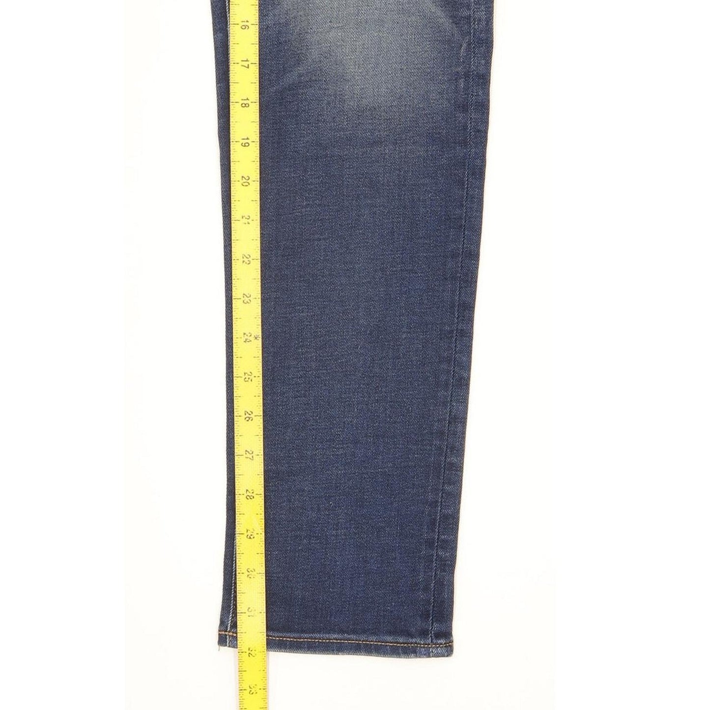 G-Star 3301 Men Blue Straight Slim Stretch Jeans W26 L32