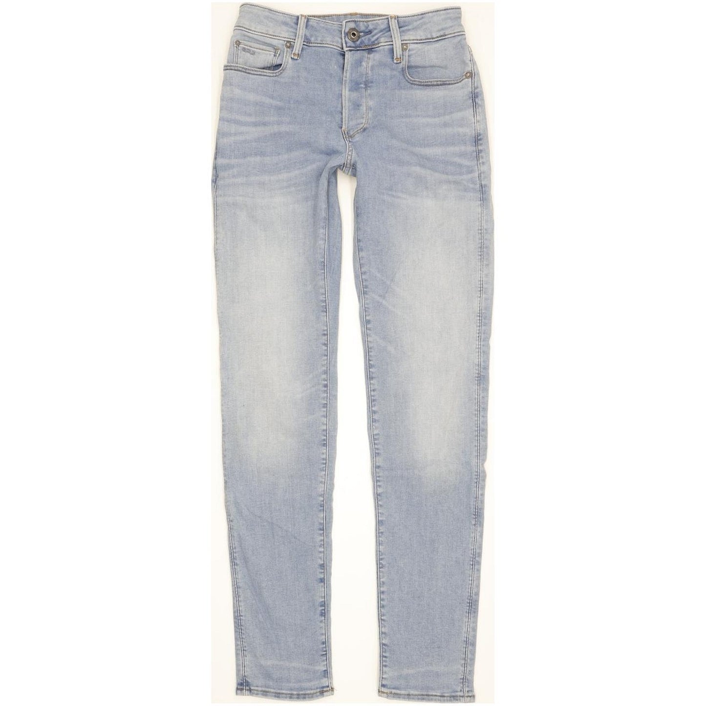 G-Star 3301 Men Blue Skinny Slim Stretch Jeans W26 L33