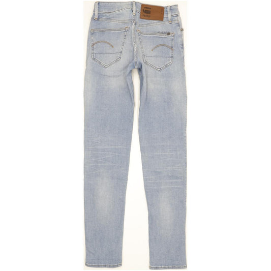G-Star 3301 Men Blue Skinny Slim Stretch Jeans W26 L33
