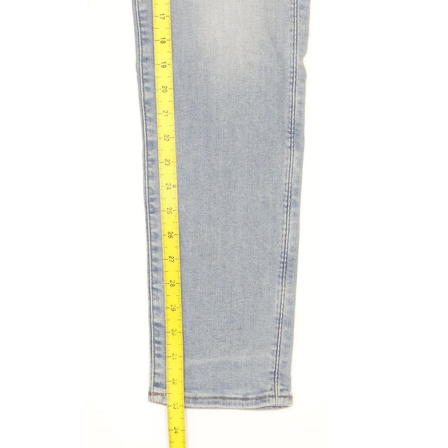 G-Star 3301 Men Blue Skinny Slim Stretch Jeans W26 L33