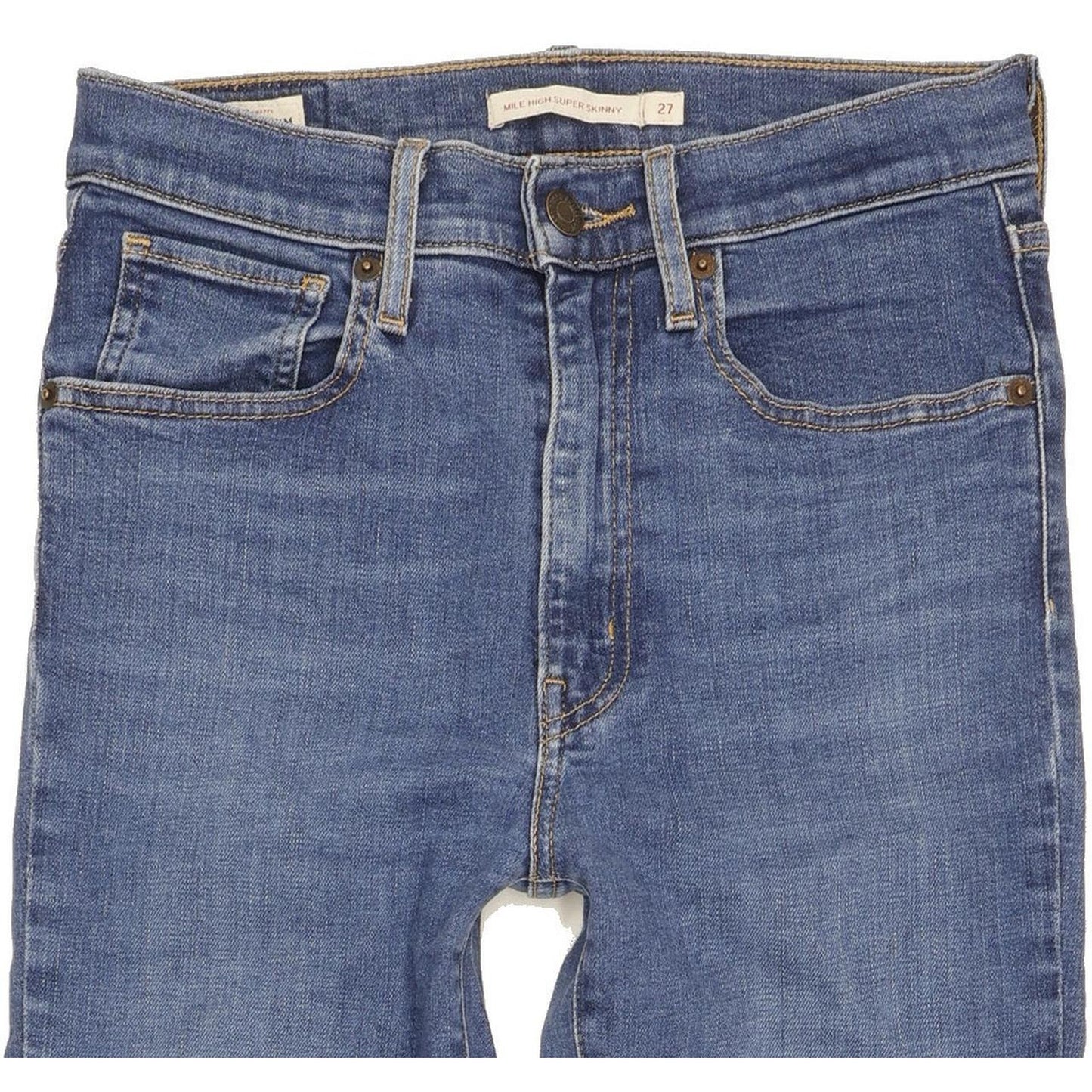 Levi's Mile Women Blue Skinny Slim Stretch Jeans W27 L31