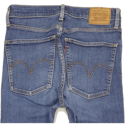 Levi's Mile Women Blue Skinny Slim Stretch Jeans W27 L31