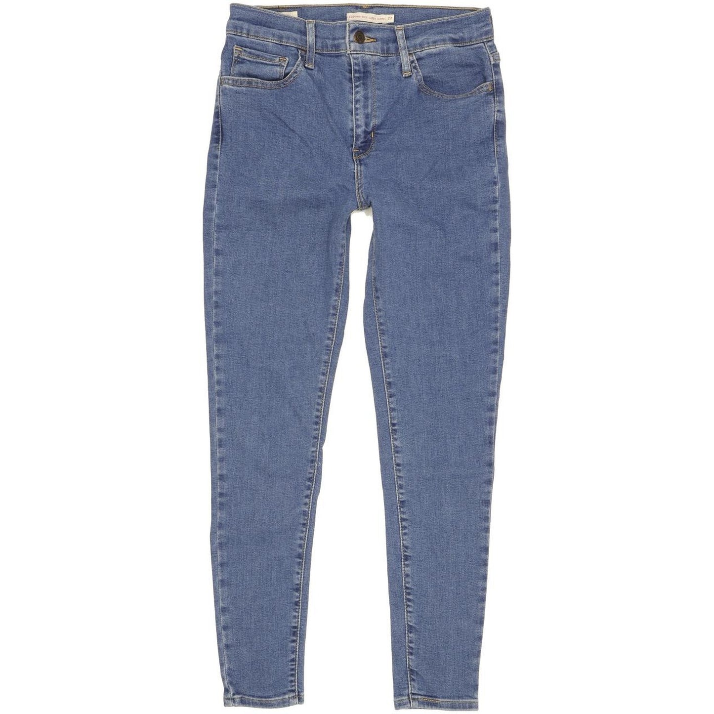 Levi's 720 Women Blue Skinny Slim Stretch Jeans W27 L28