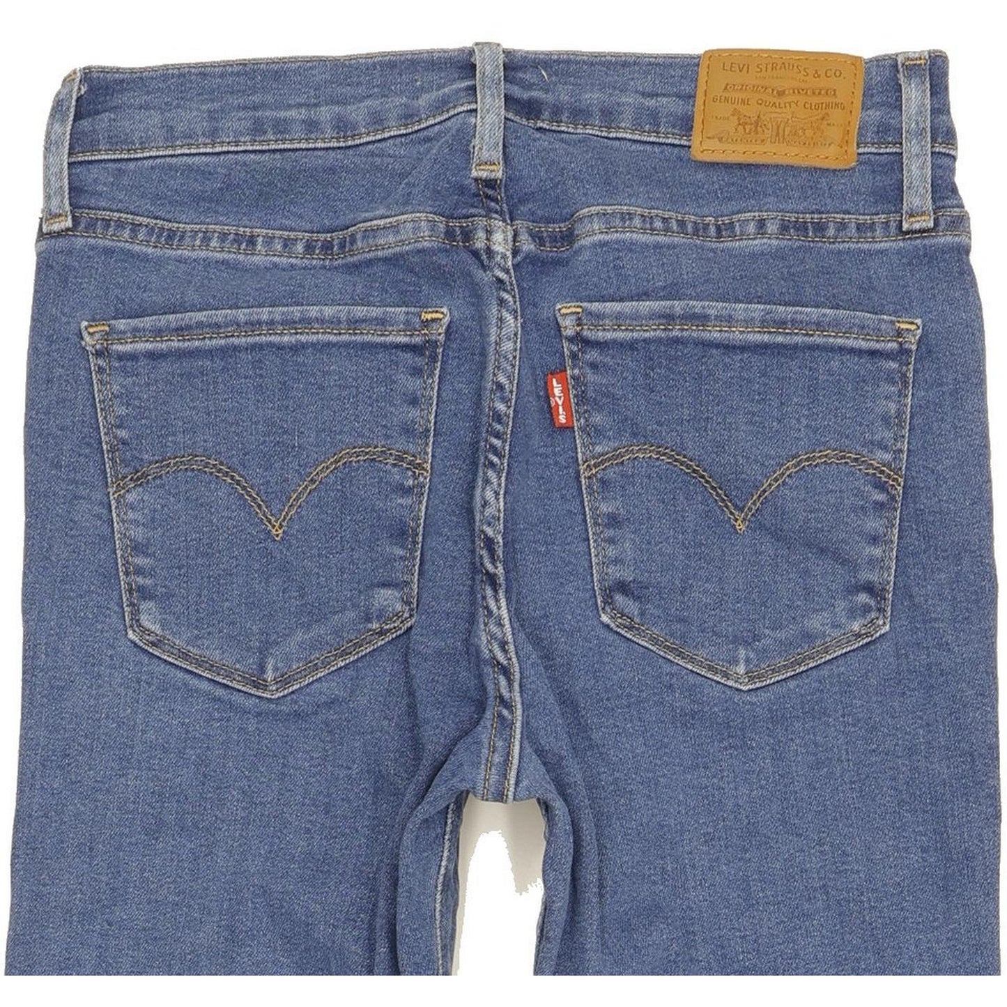 Levi's 720 Women Blue Skinny Slim Stretch Jeans W27 L28
