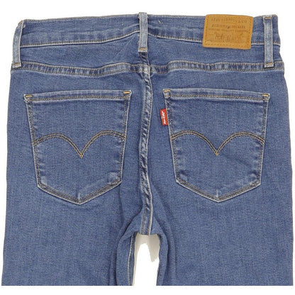 Levi's 720 Women Blue Skinny Slim Stretch Jeans W27 L28