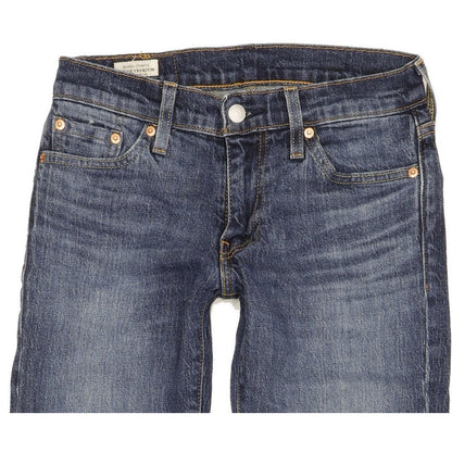 Levi's 511 Men Blue Straight Slim Stretch Jeans W27 L29
