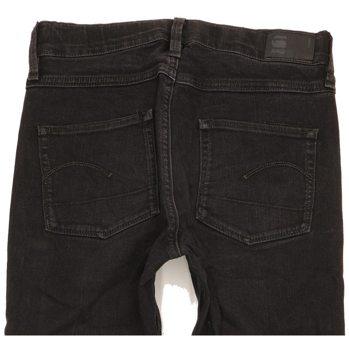 G-Star 3301 Kids Black Skinny Slim Stretch Jeans W26 L30