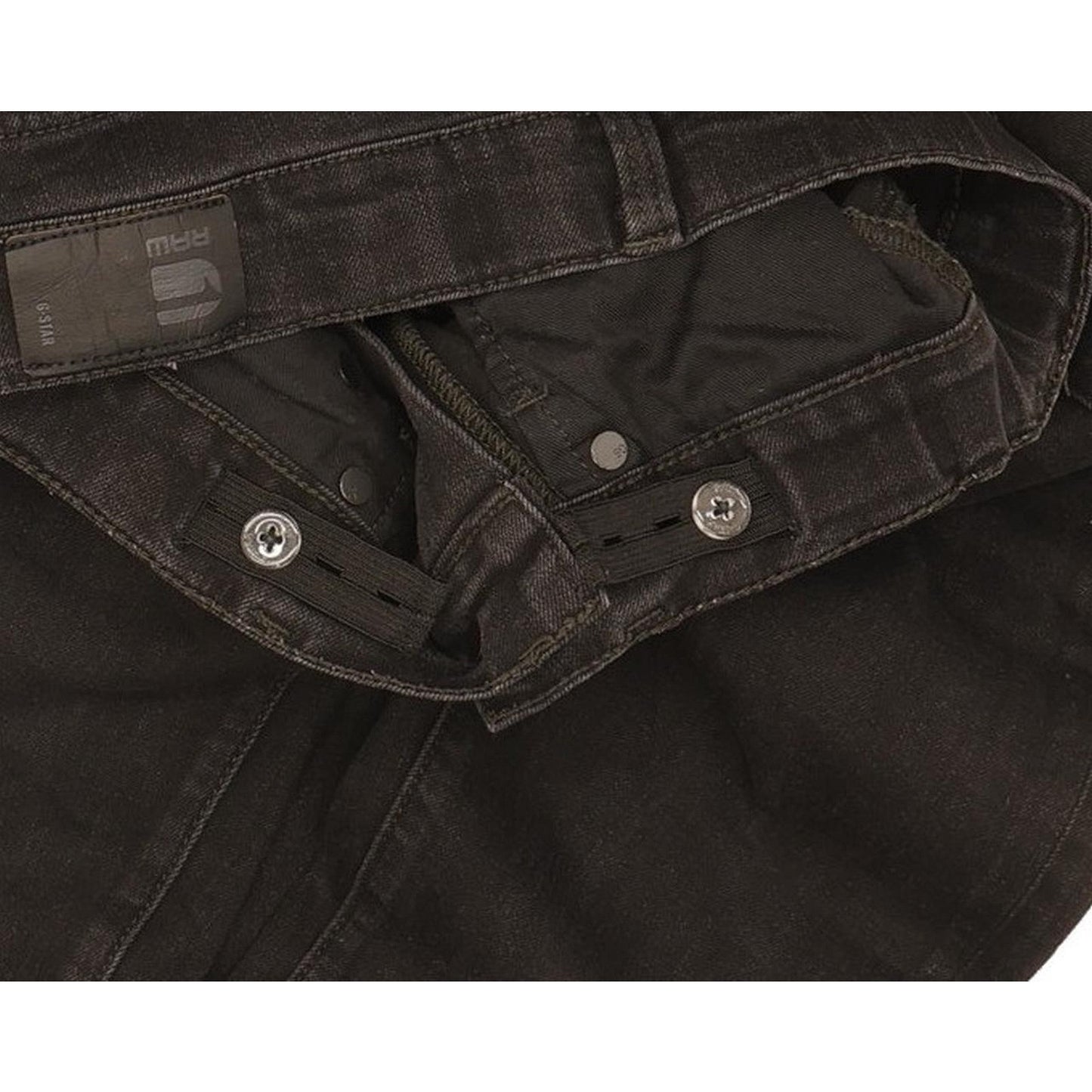 G-Star 3301 Kids Black Skinny Slim Stretch Jeans W26 L30