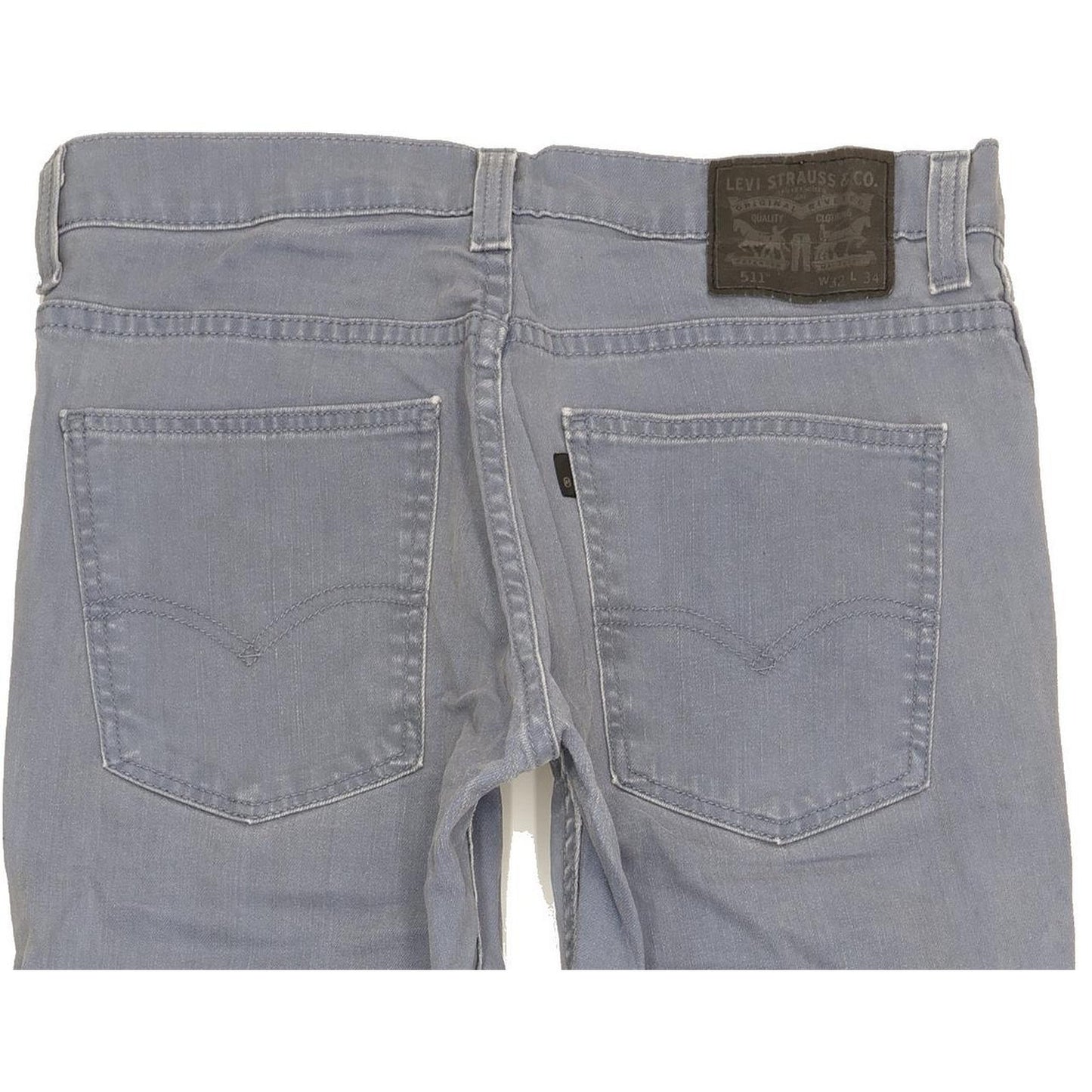 Levi's 511 Men Blue Straight Slim Stretch Jeans W32 L32