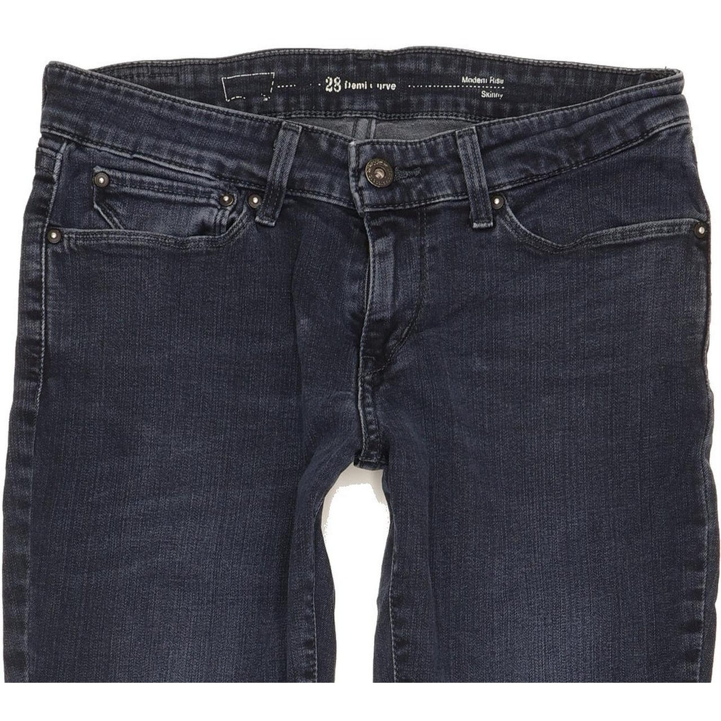 Levi's Demi Curve Women Blue Skinny Slim Stretch Jeans W28 L29