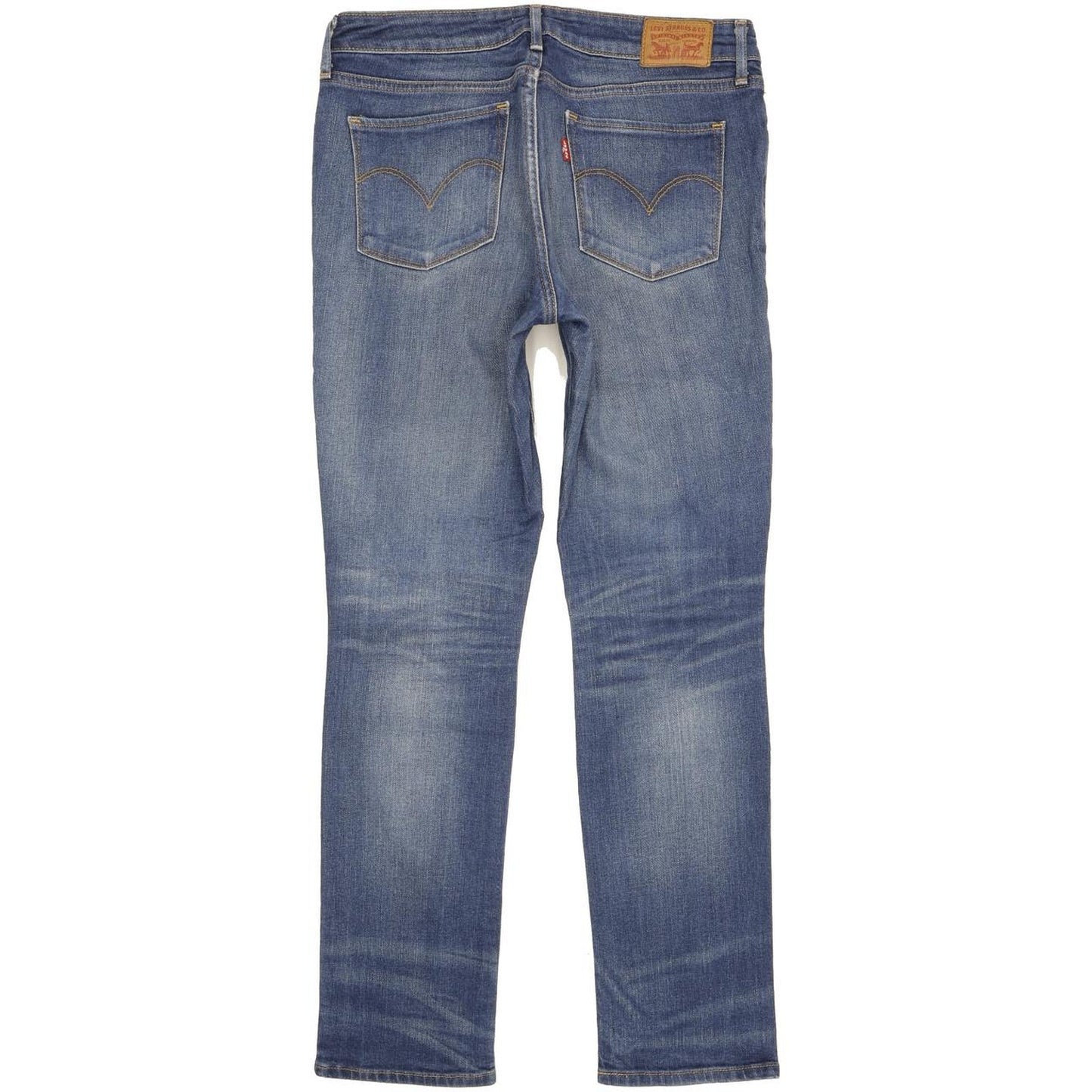 Levi's 712 Women Blue Straight Slim Stretch Jeans W30 L30