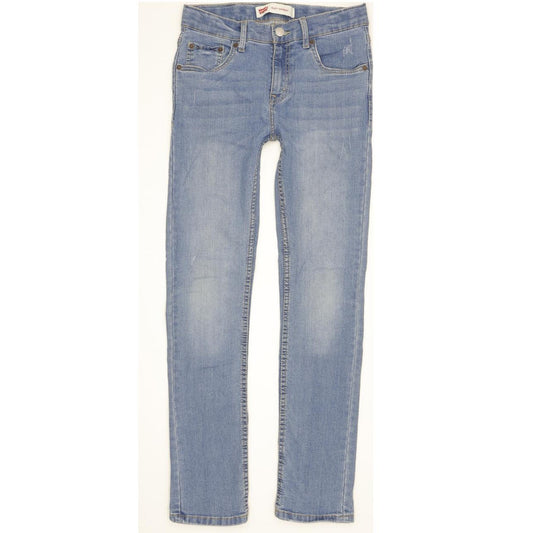 Levi's 510 Kids Blue Skinny Slim Stretch Jeans W26 L29