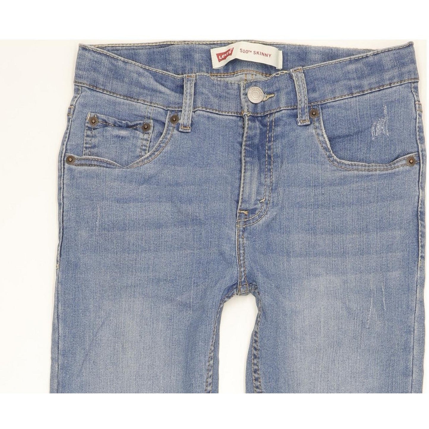 Levi's 510 Kids Blue Skinny Slim Stretch Jeans W26 L29