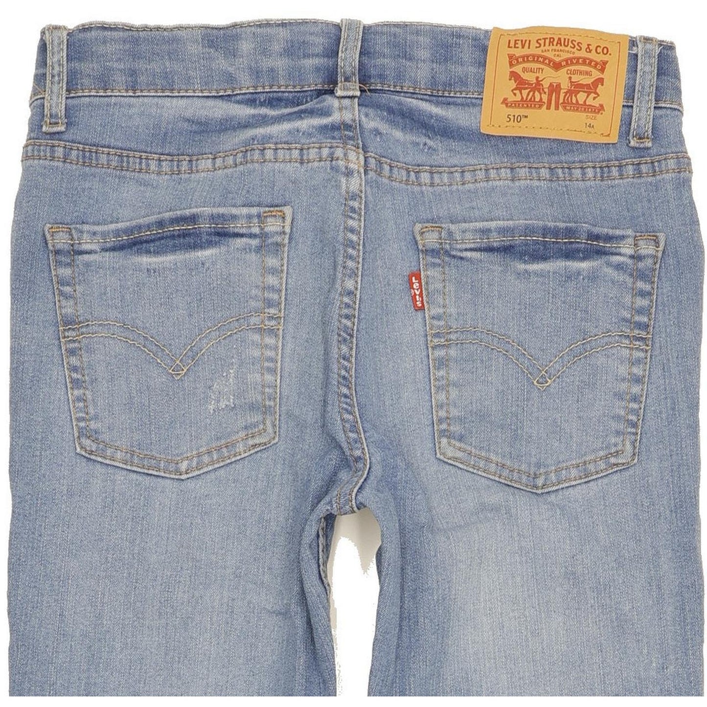 Levi's 510 Kids Blue Skinny Slim Stretch Jeans W26 L29