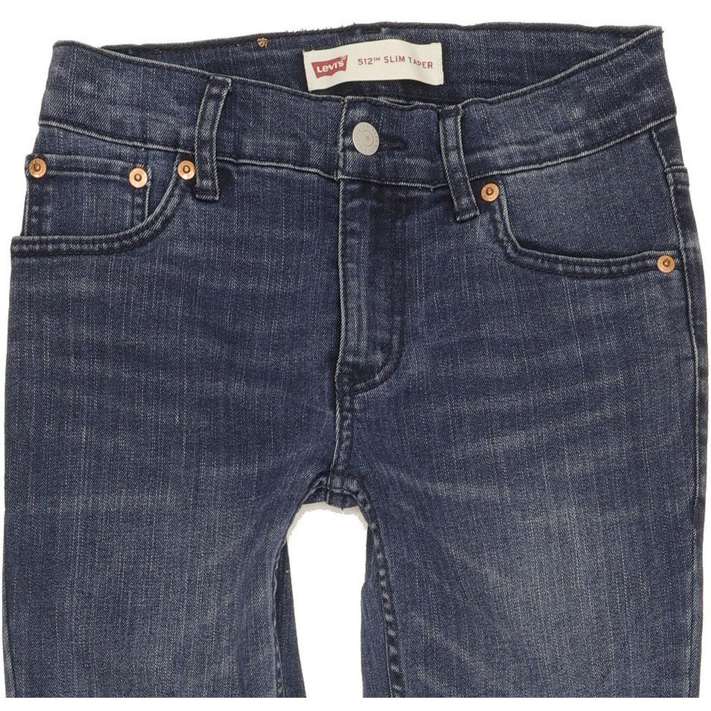 Levi's 512 Kids Blue Tapered Slim Stretch Jeans W24 L29