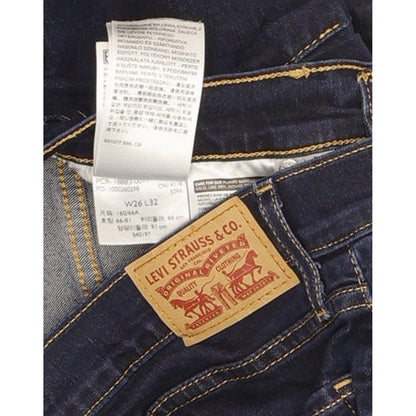 Levi's 724 Women Blue Straight Slim Stretch Jeans W26 L31