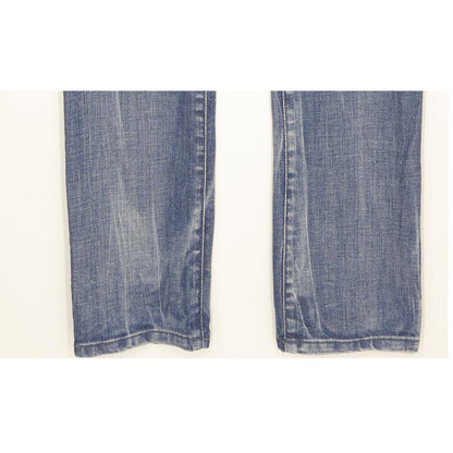 Diesel Matic 008N4 Women Blue Straight Slim Stretch Jeans W26 L34