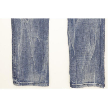 Diesel Matic 008N4 Women Blue Straight Slim Stretch Jeans W26 L34