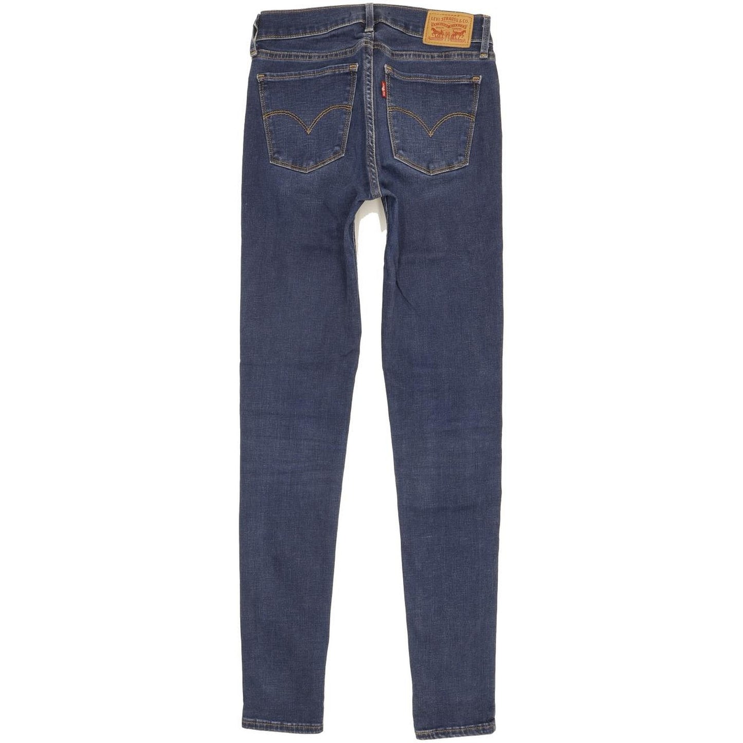 Levi's 710 Super Women Blue Skinny Slim Stretch Jeans W26 L30