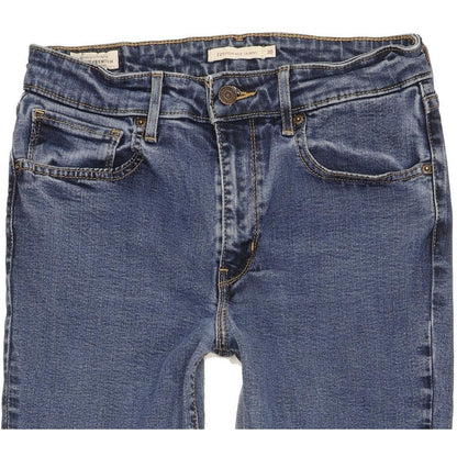 Levi's 721 Women Blue Skinny Slim Stretch Jeans W30 L29