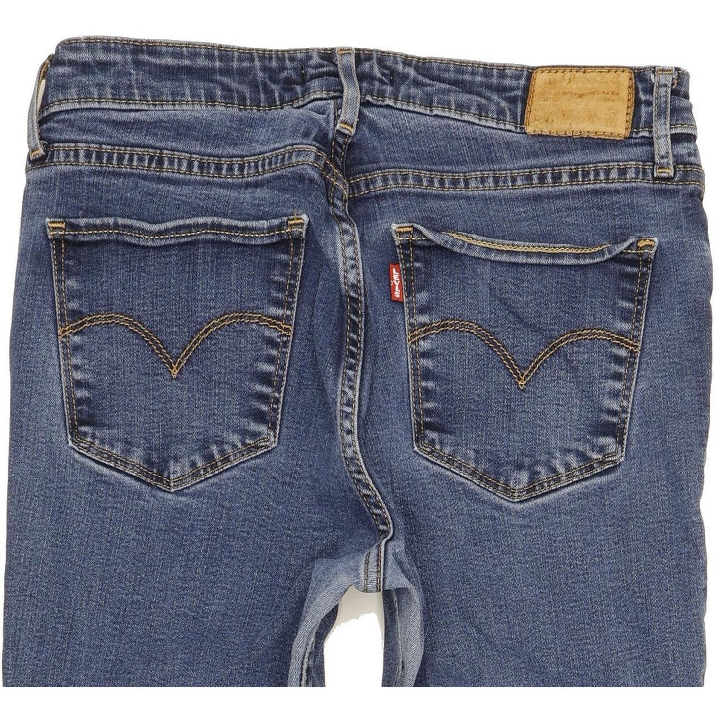 Levi's 721 Women Blue Skinny Slim Stretch Jeans W30 L29