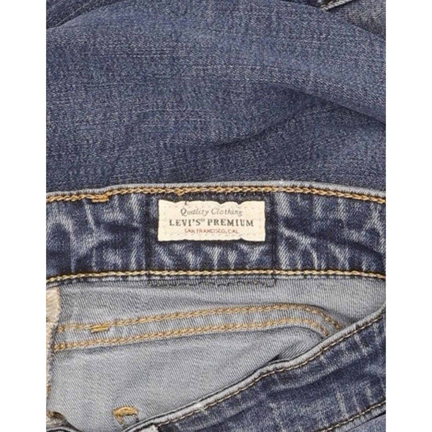 Levi's 721 Women Blue Skinny Slim Stretch Jeans W30 L29