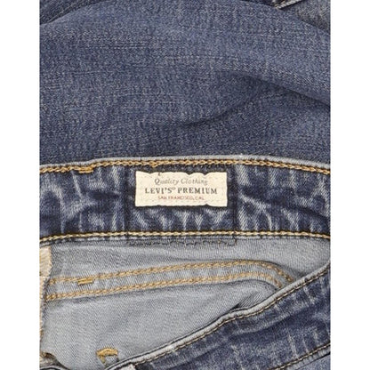 Levi's 721 Women Blue Skinny Slim Stretch Jeans W30 L29