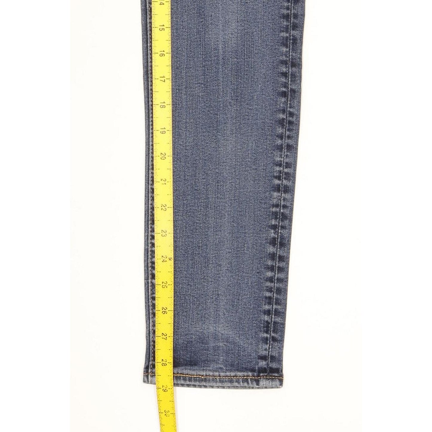Levi's 721 Women Blue Skinny Slim Stretch Jeans W30 L29