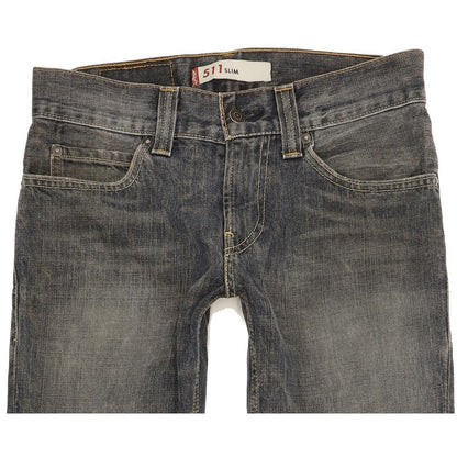 Levi's 511 Men Navy Straight Slim Jeans W30 L31