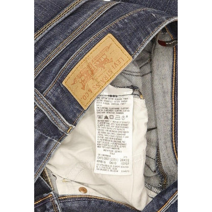 Levi's 470 Women Blue Straight Slim Stretch Jeans W28 L31