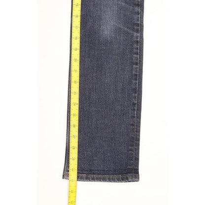 Levi's 470 Women Blue Straight Slim Stretch Jeans W28 L31