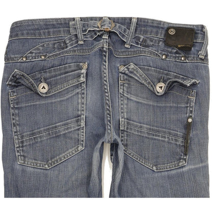 G-Star Elwood Narrow Women Blue Skinny Slim Stretch Jeans W27 L31