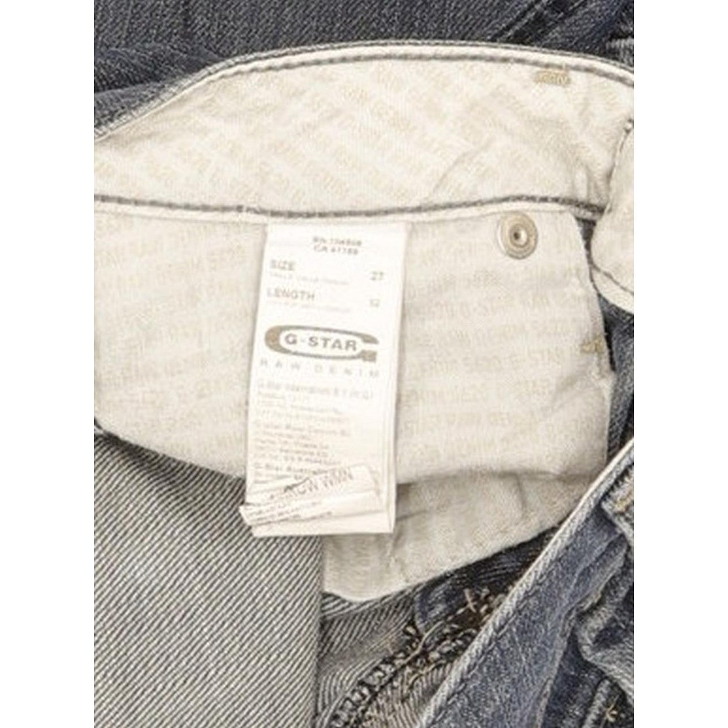 G-Star Elwood Narrow Women Blue Skinny Slim Stretch Jeans W27 L31