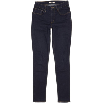 Levi's 721 Women Navy Skinny Slim Stretch Jeans W30 L32