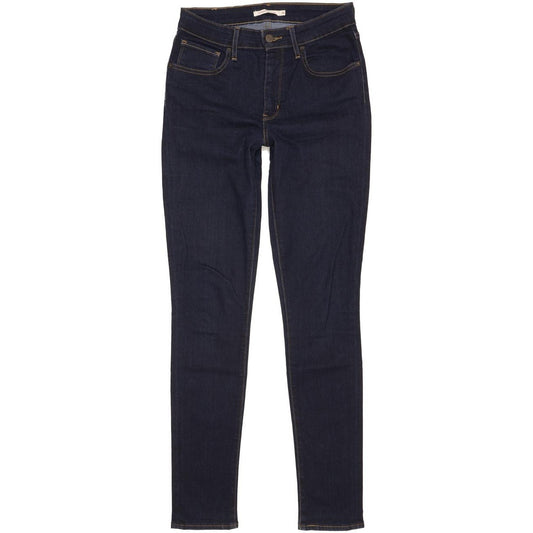 Levi's 721 Women Navy Skinny Slim Stretch Jeans W30 L32