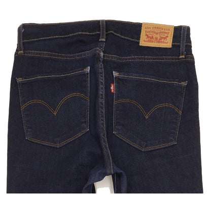Levi's 721 Women Navy Skinny Slim Stretch Jeans W30 L32