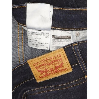 Levi's 721 Women Navy Skinny Slim Stretch Jeans W30 L32