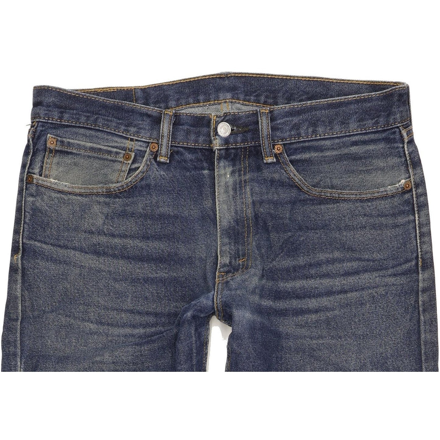 Levi's 505 Men Blue Straight Regular Jeans W34 L30