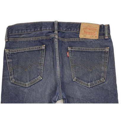 Levi's 505 Men Blue Straight Regular Jeans W34 L30
