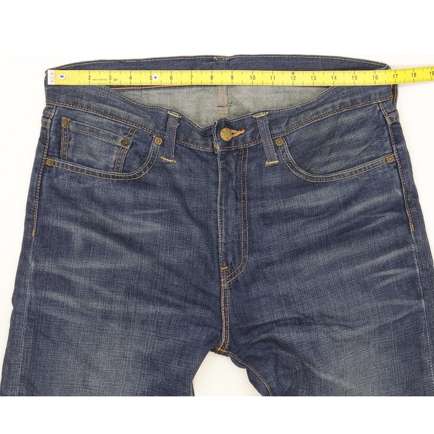 Levi's 508 Men Blue Straight Regular Jeans W33 L33