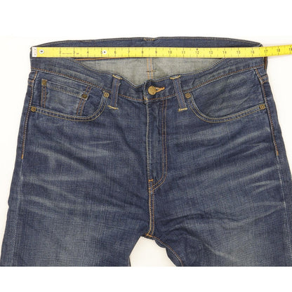 Levi's 508 Men Blue Straight Regular Jeans W33 L33