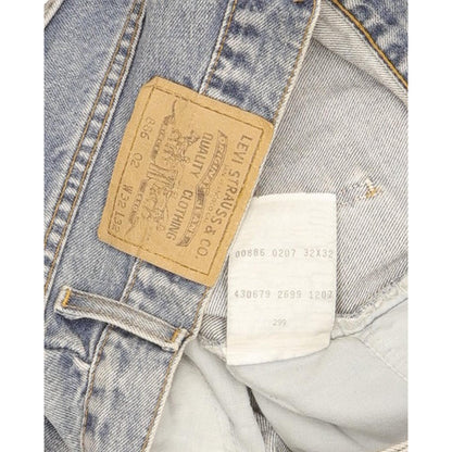 Levi's 886 Men Blue Tapered Relaxed Jeans W30 L31