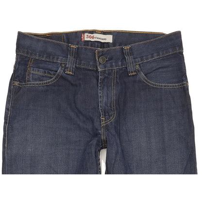 Levi's 506 Men Blue Straight Regular Jeans W33 L29