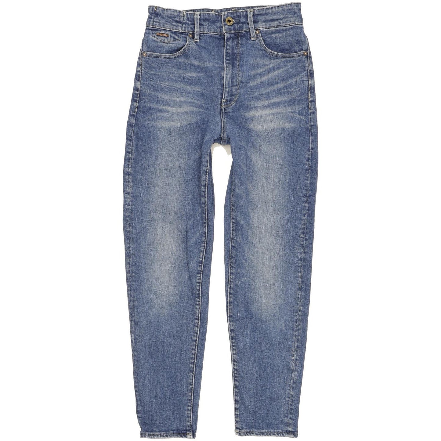G-Star Janeh Ultra Blue Skinny Slim Mom Stretch Jeans High Waisted W26 L30