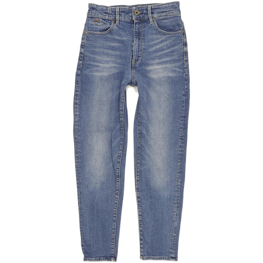 G-Star Janeh Ultra Blue Skinny Slim Mom Stretch Jeans High Waisted W26 L30