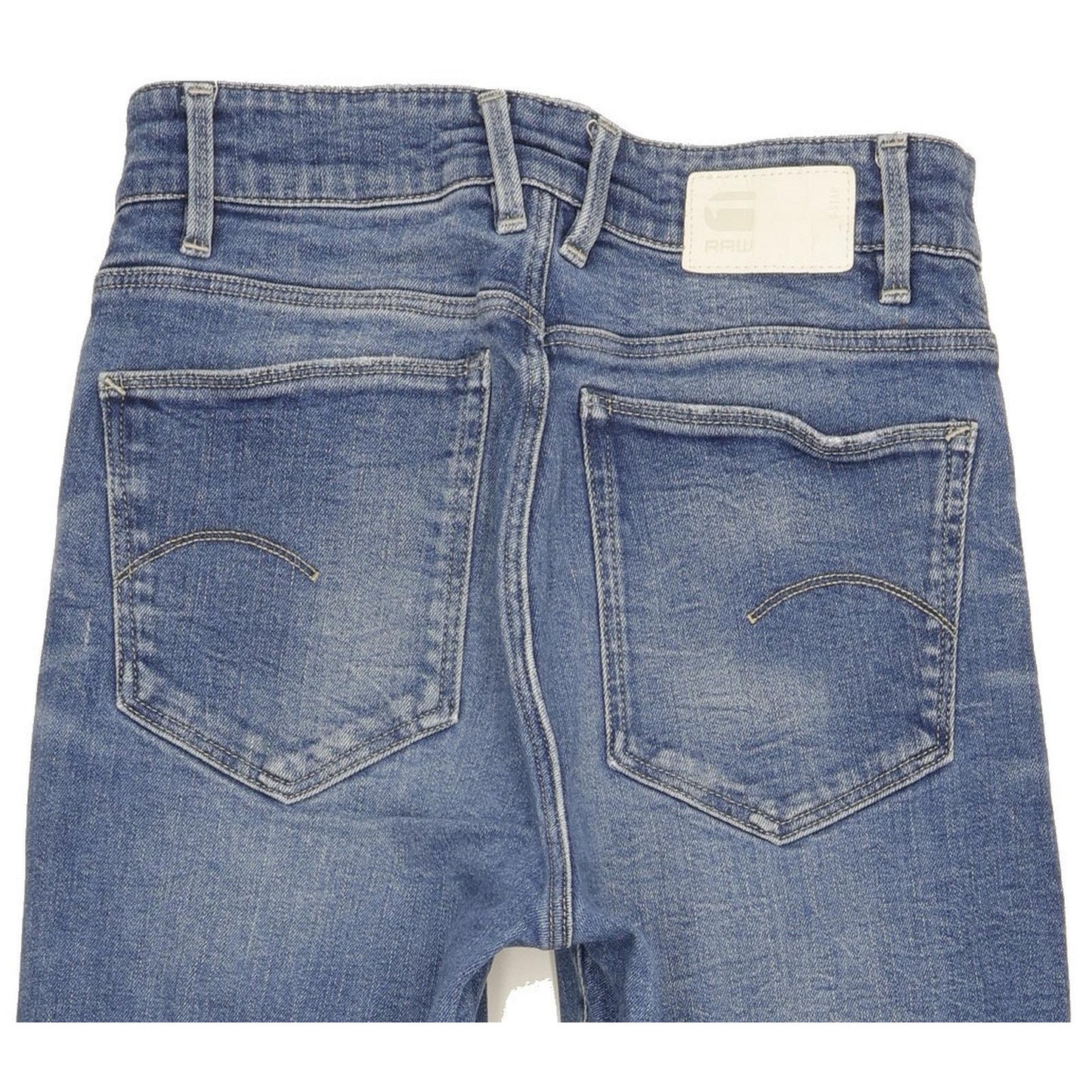 G-Star Janeh Ultra Blue Skinny Slim Mom Stretch Jeans High Waisted W26 L30