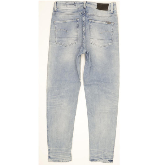 G-Star 3301 Women Blue Tapered Slim Stretch Jeans W26 L27